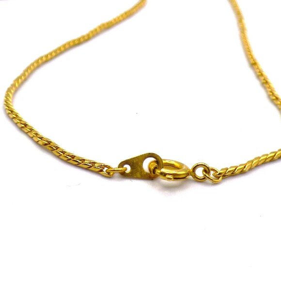 Signed RISIS 3i Heirloom Orchid 24K Gold Dipped Bolo Tie Lariat Necklace - Picture 4 of 15